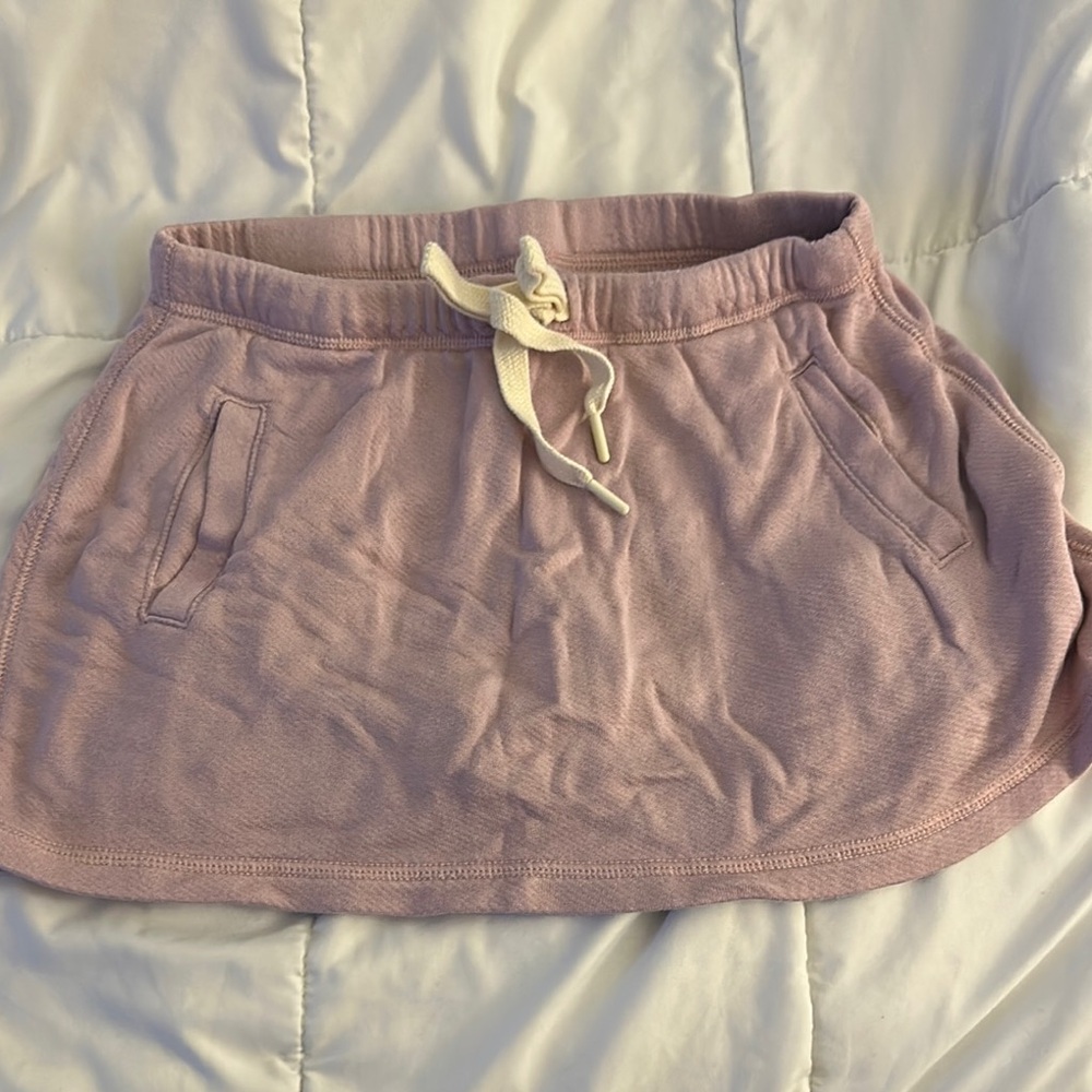 Aerie Soft Pink Lounge Skirt